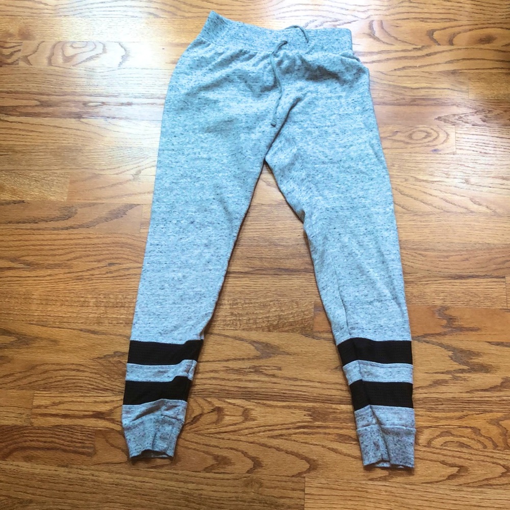 Black and Grey Justice Sweatpants
